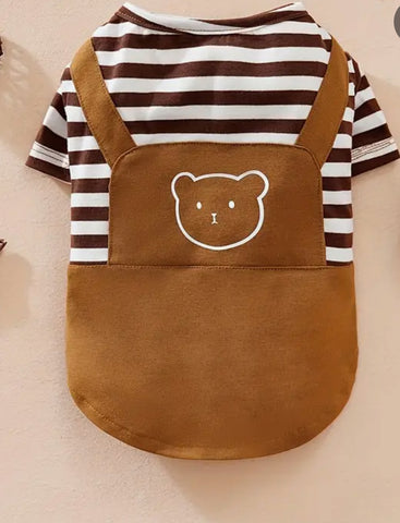 Shirt Brown with bear