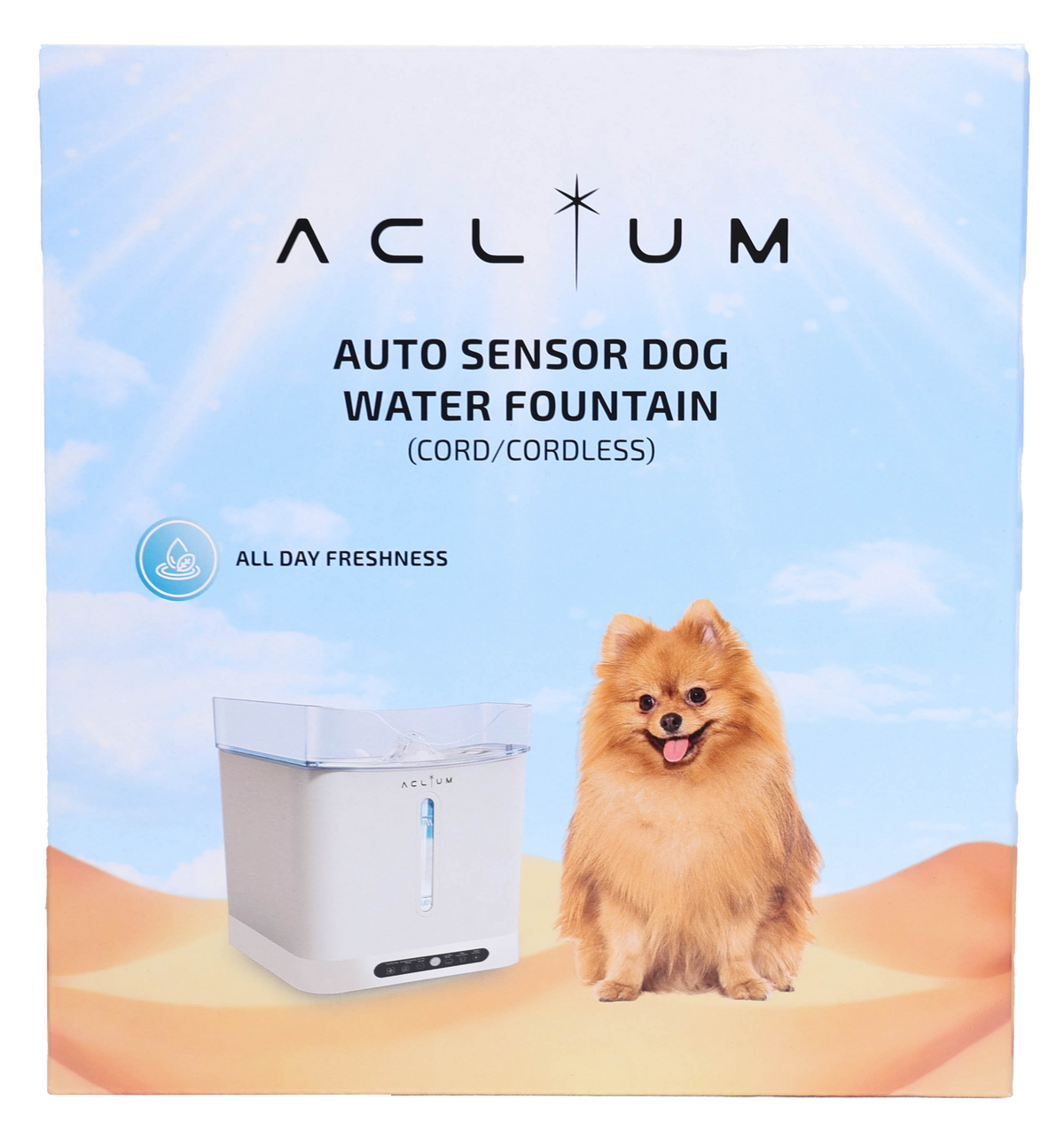 *ACLIUM AUTO SENSOR DOG WATER FOUNTAIN