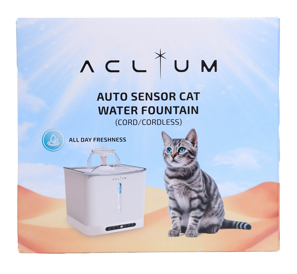 *ACLIUM AUTO SENSOR CAT WATER FOUNTAIN