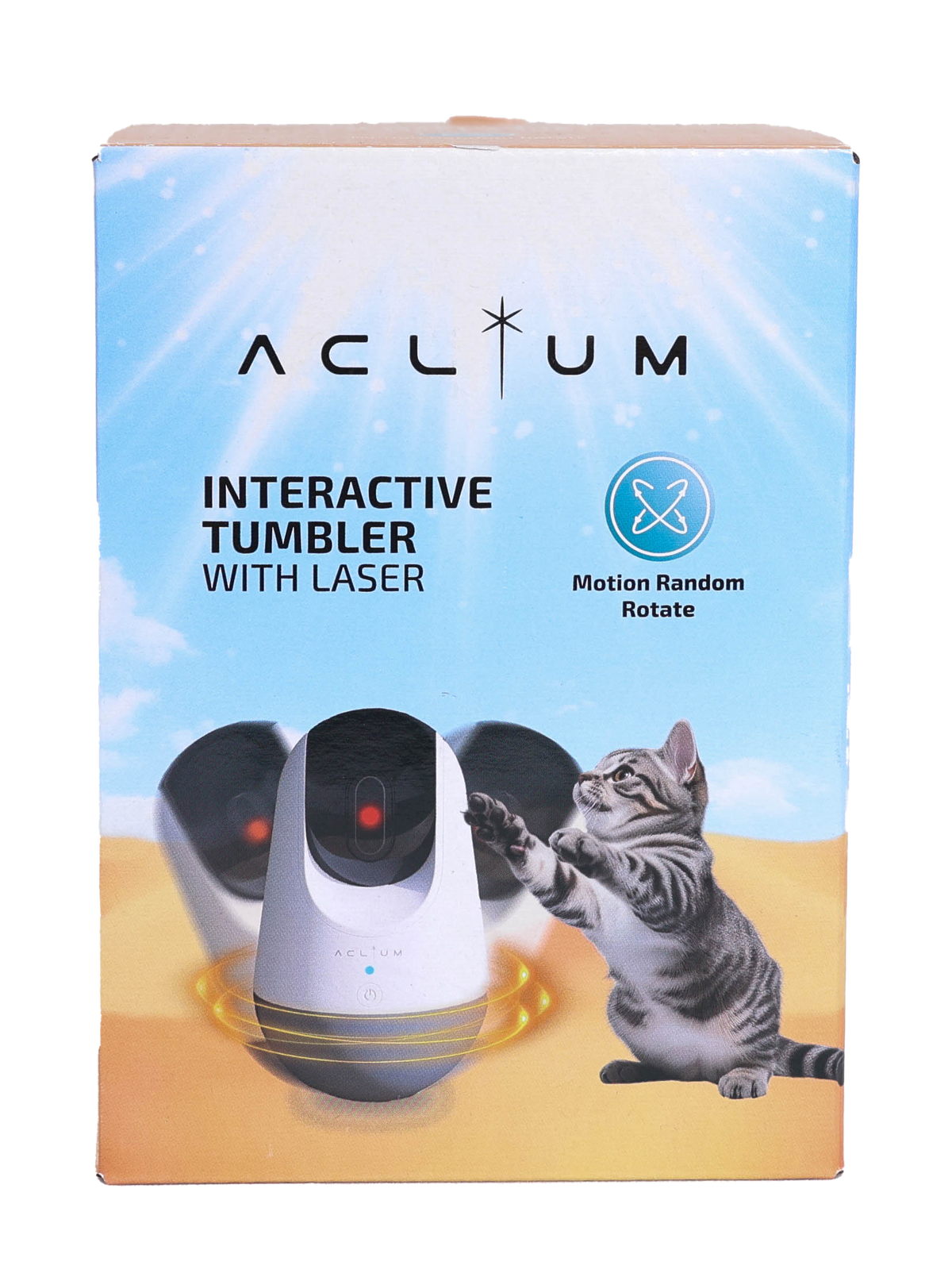 *ACLIUM INTERACTIVE TUMBLER WITH LASER