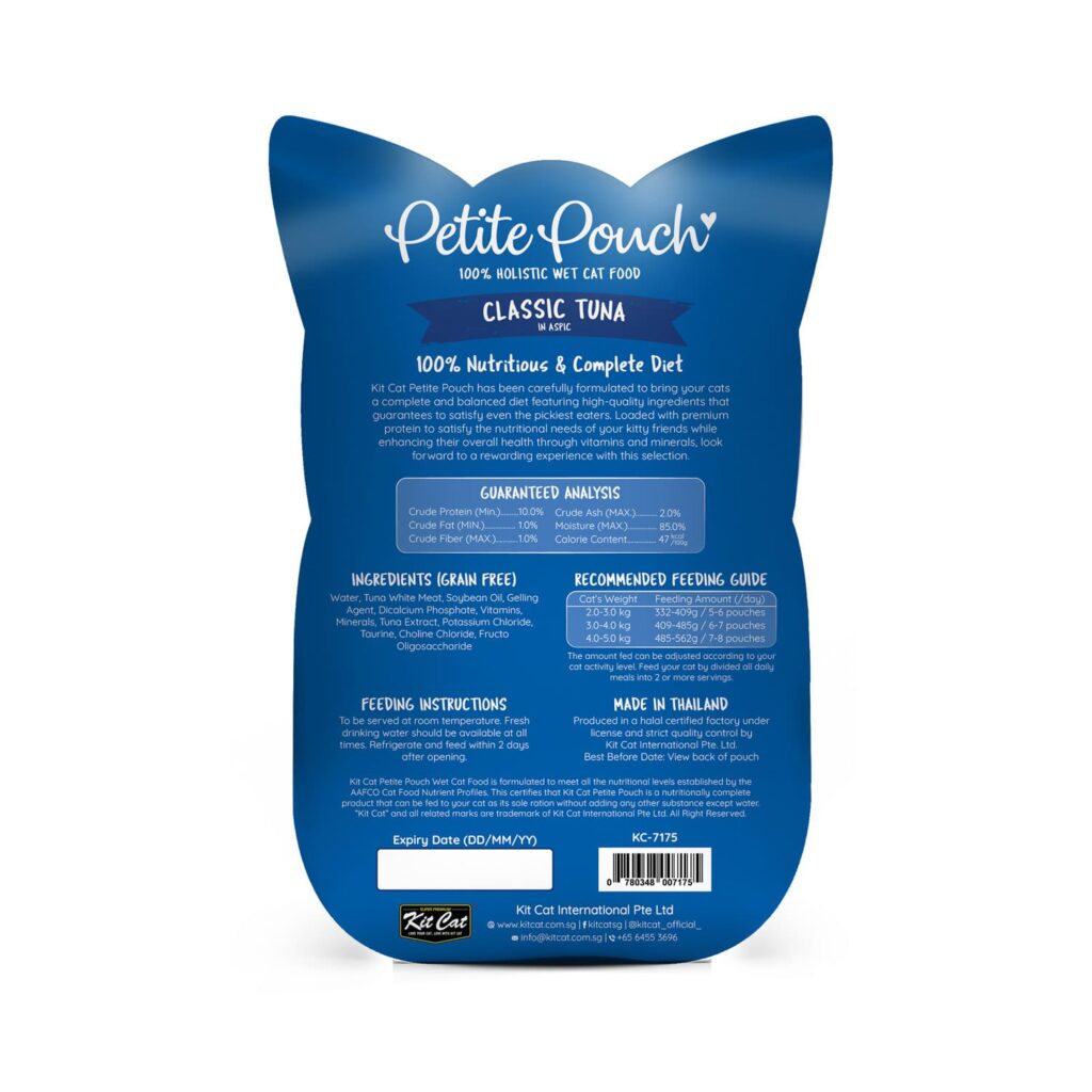 *Kit Cat Petite Pouch 70g – Classic Tuna