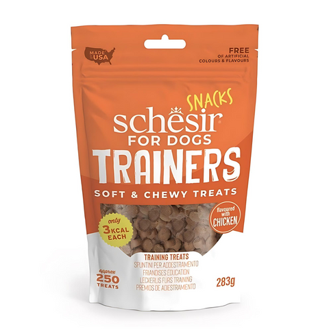 *Schesir Dog Snacks Trainers Soft & Chewy 283g - Chicken