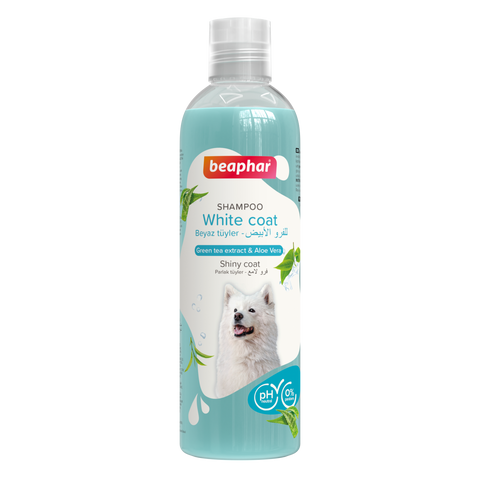 *Shampoo Green Tea and Aloe Vera for White Coated Dogs 250ml