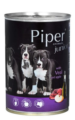 Piper Animals Wet Food with Veal & Apple 400g