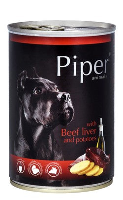 *Piper Animals Wet Food with Beef Liver & Potatoes 400g